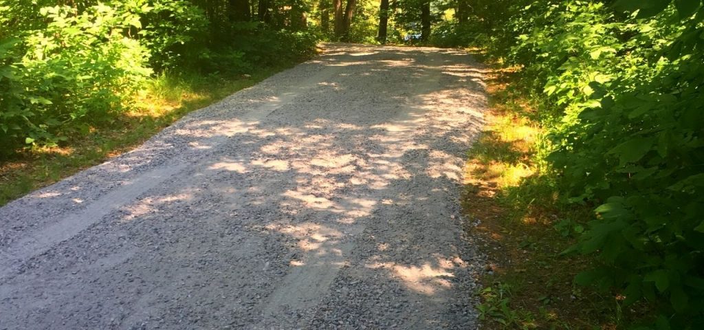 gravel driveway