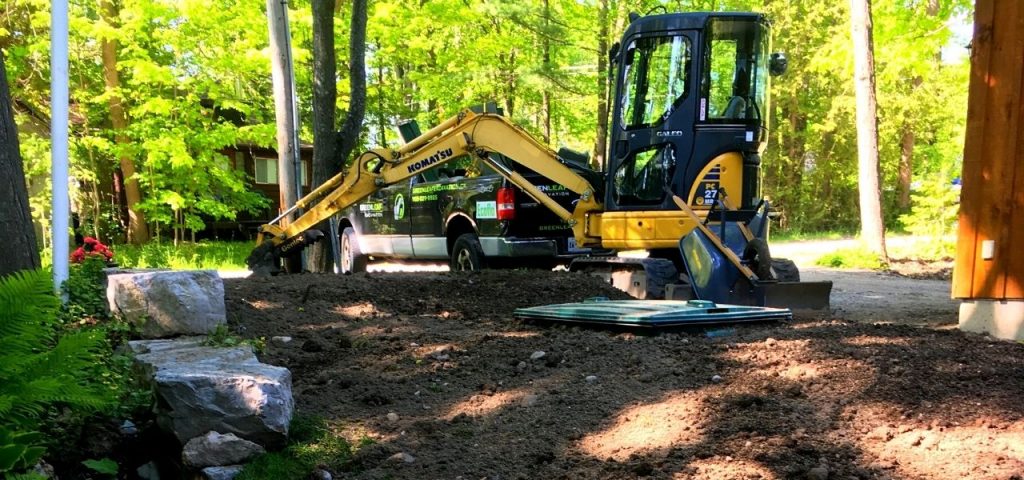 Muskoka Septic Installation - Greenleaf Excavation