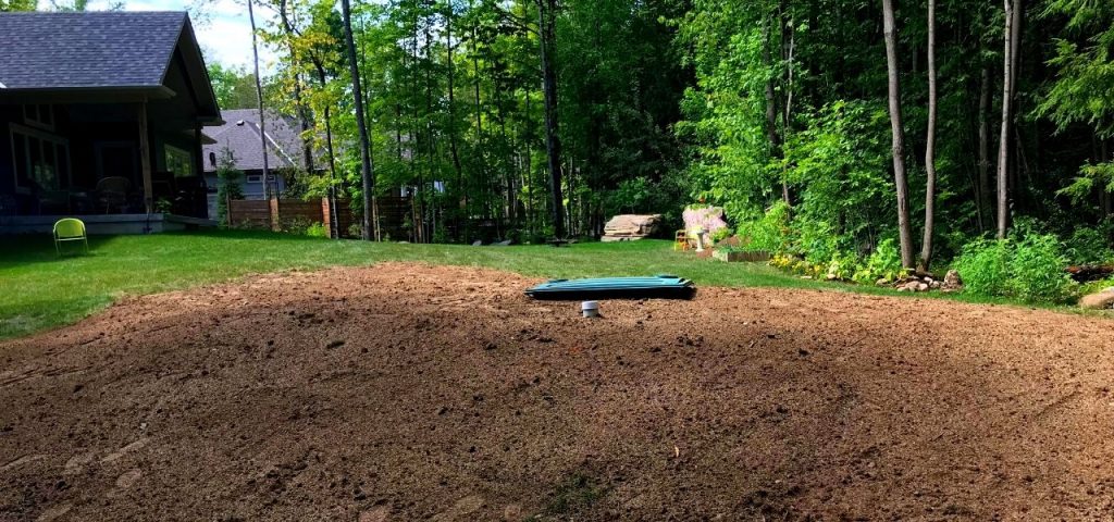Muskoka Septic Installation - Greenleaf Excavation 2