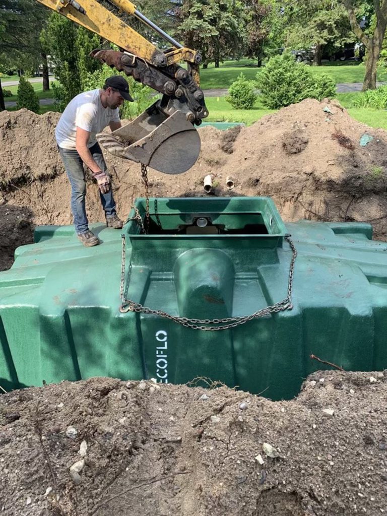Septic1 ecoflow Septic tank installation